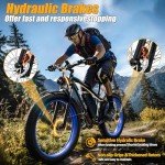 24" 52V 2000W Off-Road Electric Bike