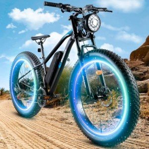 Geemax 26" Electric Fat Tire Bike, 1500W