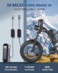 Riding'times 1500W Full Suspension Electric Bike