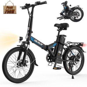 VARUN 750W Folding Electric Bike for Adults