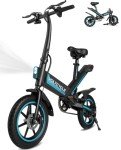 Leeyalan 2024 Folding Electric Bike for Commuters
