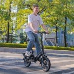 DYU Folding Electric Bike for Adults and Teens