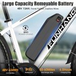 Funhang 1000W 26" Electric Mountain Bike 25MPH