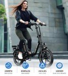 WINDHORSE 16" Folding Electric Bike for Commuters