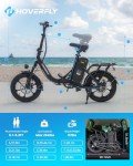 HOVERFLY H3 Folding Electric Bike with 28-Mile Range