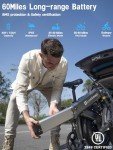 Luckeep 1200W Folding Electric Bike for Adults