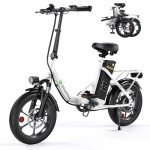 isinwheel U4 Folding Electric Bike for Adults