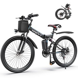 Vivi 750W Folding Electric Mountain Bike - 26