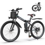 Vivi 750W Folding Electric Mountain Bike - 26