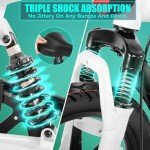ANCHEER Folding Electric Bike for Adults - 20MPH