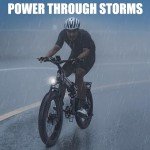 5000W Dual Motor Folding Electric Bike 40MPH