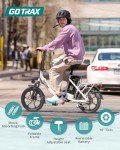 Gotrax NEPHELE 16" Folding Electric Commuter Bike