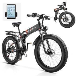 Foldable 2000W Electric Bike for Adults