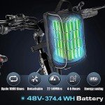 Vivi 750W Folding Electric Mountain Bike - 26