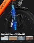VEEFA F1 Foldable 750W Electric Bike for Adults