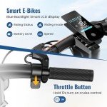 HOVSCO 14" Folding Electric Bike, 30-Mile Range