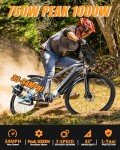 750W Electric Mountain Bike with 70-Mile Range