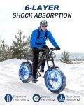 1500W Full Suspension Electric Bike for Adults