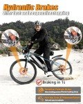 750W Electric Mountain Bike with 70-Mile Range
