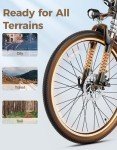Jasion EBX 26" Electric Mountain Bike for Adults