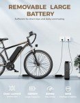 Jasion EBX 26" Electric Mountain Bike for Adults