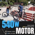Soumye 26" Step-Thru Electric Mountain Bike