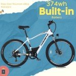 Soumye 26" Step-Thru Electric Mountain Bike
