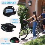 Soumye 26" Step-Thru Electric Mountain Bike