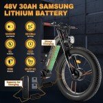 FREESKY 2000W Electric Mountain Bike – 38+ MPH