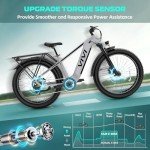 Vivi ACE01 26" Fat Tire Electric Mountain Bike