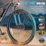 ANCHEER 500W Electric Mountain Bike for Adults
