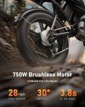 CYCROWN 1000W/1500W Electric Bike with Fat Tires
