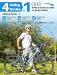 Seeker 26" Electric Mountain Bike with 500W Motor