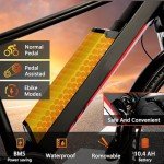 ANCHEER 350W Electric Mountain Bike for Adults