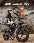 CYCROWN 1000W/1500W Electric Bike with Fat Tires
