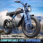 COCOSCO 3000W Electric Bike with 20" Fat Tires