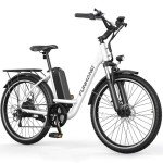 Funhang 1000W Electric Bike - 26" City Cruiser