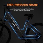 Qlife Cityone 26" Step-Through Electric Bike