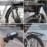 Funhang 1000W Electric Bike - 26" City Cruiser