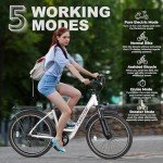 Funhang 1000W Electric Bike - 26" City Cruiser