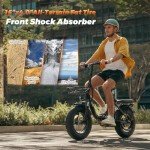 Folding Electric Bike for Adults with Fat Tires
