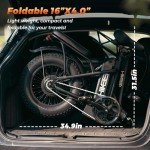 Folding Electric Bike for Adults with Fat Tires