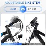 Funhang 1000W Electric Mountain Bike for Adults