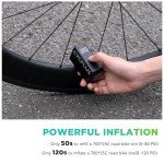 CYCPLUS Tiny Electric Bike Pump with Gauge