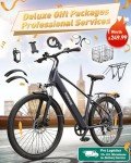 QRONGE 1000W Electric Bike for Adults, 70 Miles