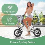 Winado 14" Folding Electric Bike for Adults