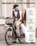 QRONGE 1000W Electric Bike for Adults, 70 Miles