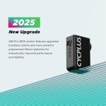 CYCPLUS Tiny Electric Bike Pump with Gauge