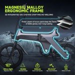 16" Folding Electric Bike for Adults, 400W Motor