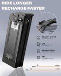 Rakowe Folding Electric Bike for Adults, 750W-1000W